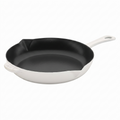 STAUB Cast Iron 10-inch Fry Pan - White