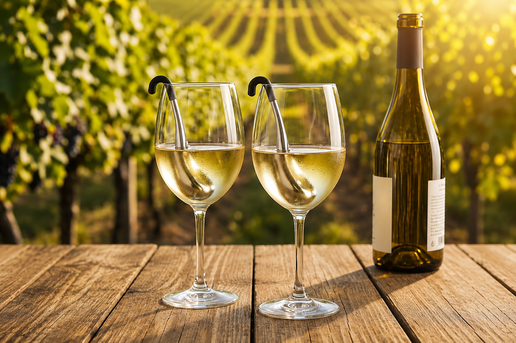 Final Touch Beverage Chilling Wands for Wine and Drinks - Set of 2 (FTC306)
