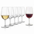 Final Touch ISO INAO Crystal Wine Tasting Glasses Set of 6 215 ml