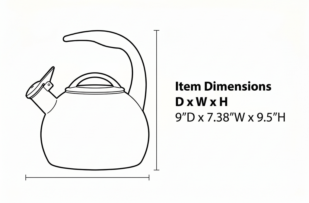 Chantal Anniversary Enamel-on-Steel Whistling Teakettle, 2 quart, Chili Red