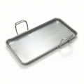 Chantal Stainless Steel Griddle, 19" x 9.5" (Brushed Stainless Steel)