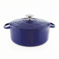 Chantal Cast Iron Dutch Oven, 5 qt, US Formulated Premium Enamel, Cobalt Blue