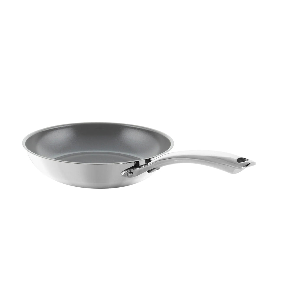 3.Clad Fry pan Ceramic Coated Tri-ply Polished (10 In.)