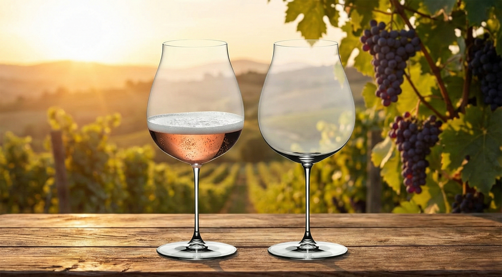 Riedel Veritas New World Pinot Noir, Nebbiolo & Rosé Champagne Glass