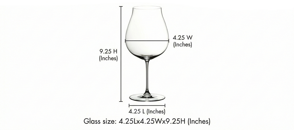 Riedel Veritas New World Pinot Noir, Nebbiolo & Rosé Champagne Glass