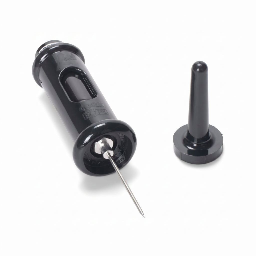 Cork Pops Black 6.5 Inch Original Wine Bottle Opener