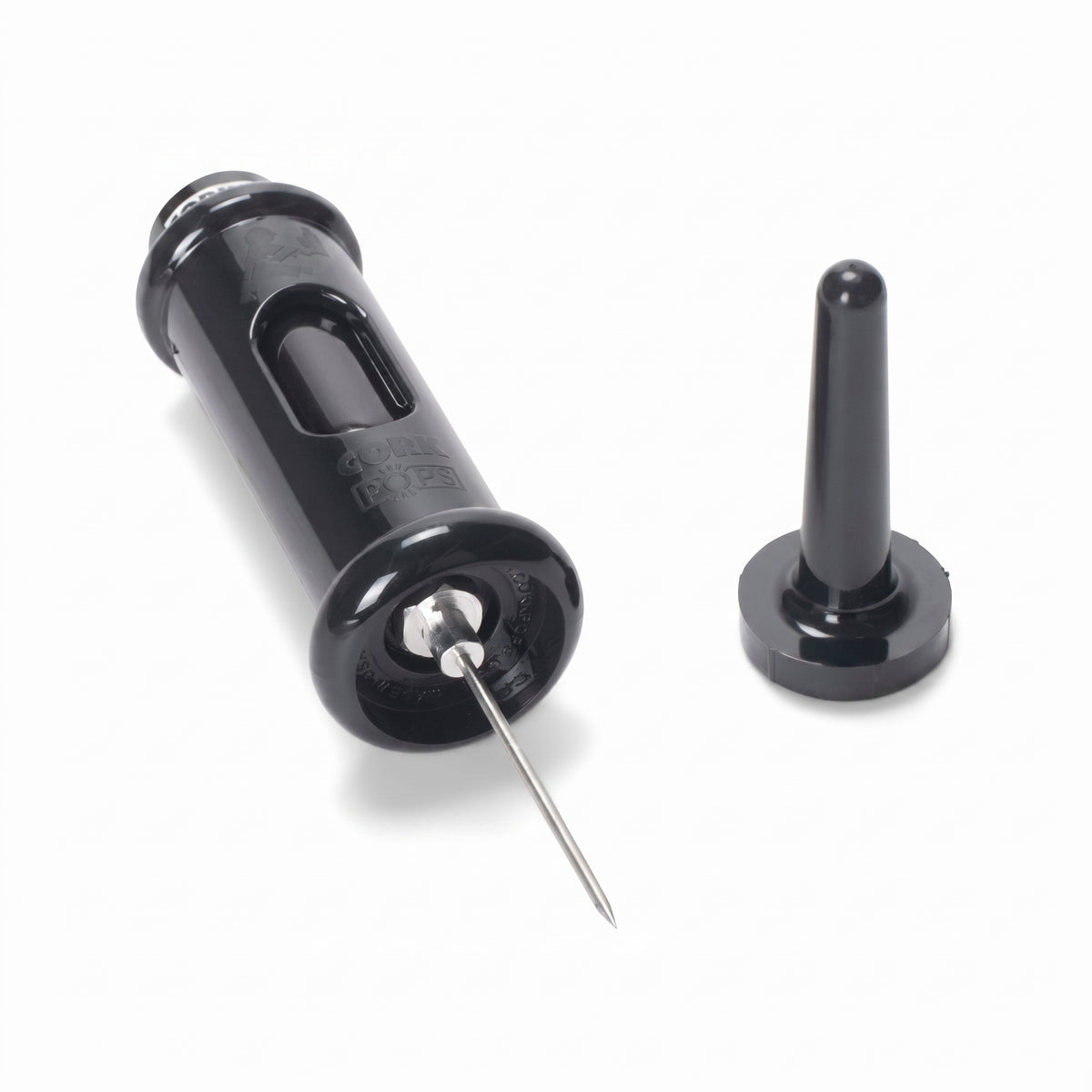 Cork Pops Black 6.5 Inch Original Wine Bottle Opener
