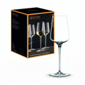 Nachtmann ViNOVA White – Set of 4 Lead-Free 12.8 oz Crystal Stemware, Tall Elegant Glassware for Enhancing Aromas & Flavors, Ideal for Dining, Tasting, Entertaining, Celebrations