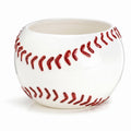 Ceramic Baseball Planter Great for Kids Room,Sports Fans and Home and Office Decor