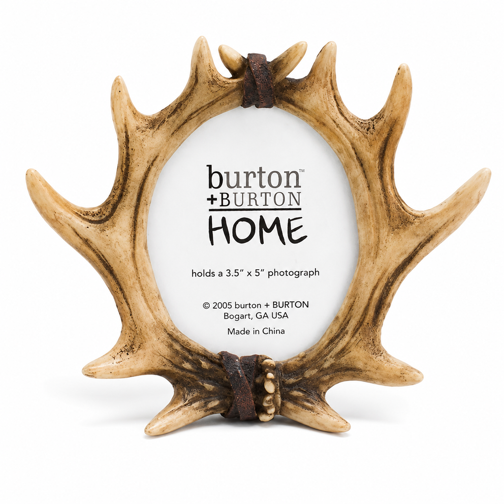 Deer Antlers Picture Frame