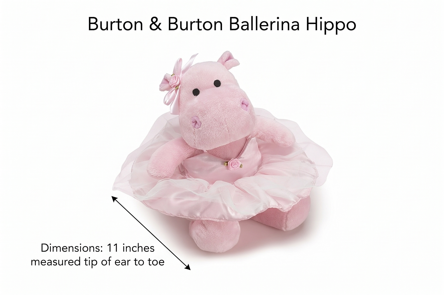 Burton & Burton Ballerina Hippo