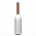 Microplane Master Series Wood Handle Stainless Steel Frame Fine Blade Cheese Grater