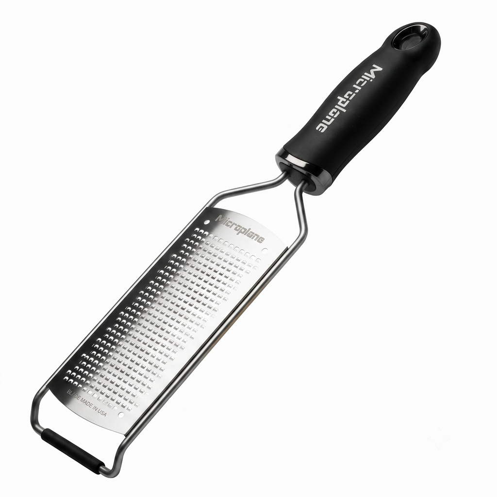 Microplane Gourmet Series Hard Cheese Grater (Fine, Black)