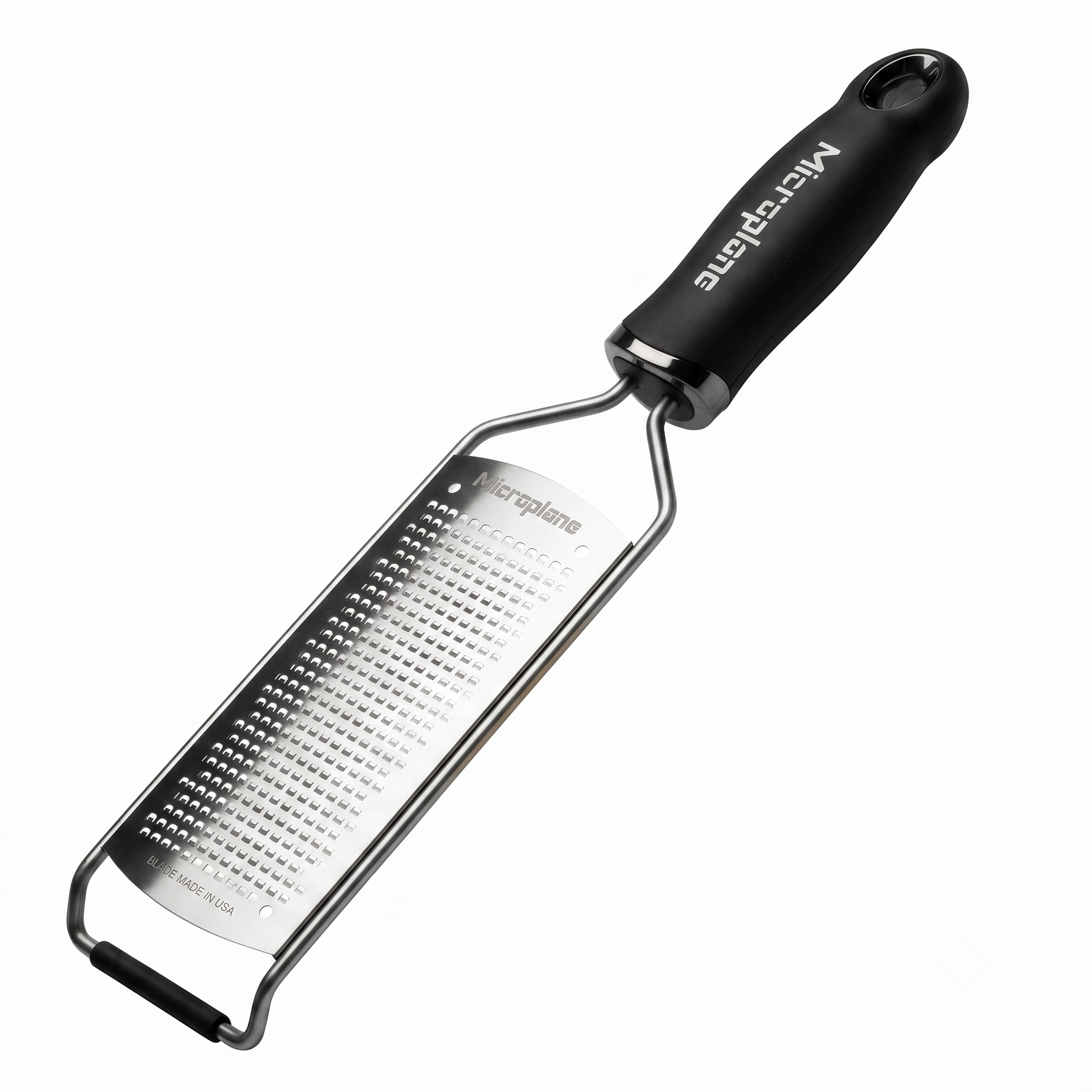 Microplane Gourmet Series Hard Cheese Grater (Fine, Black)
