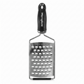 Microplane Gourmet Series Ultra Coarse Grater - Stainless Steel Durable Cheese & Vegetable Grater with Non-Slip Handle for Kitchen, Professional Chef Tools & Equipment