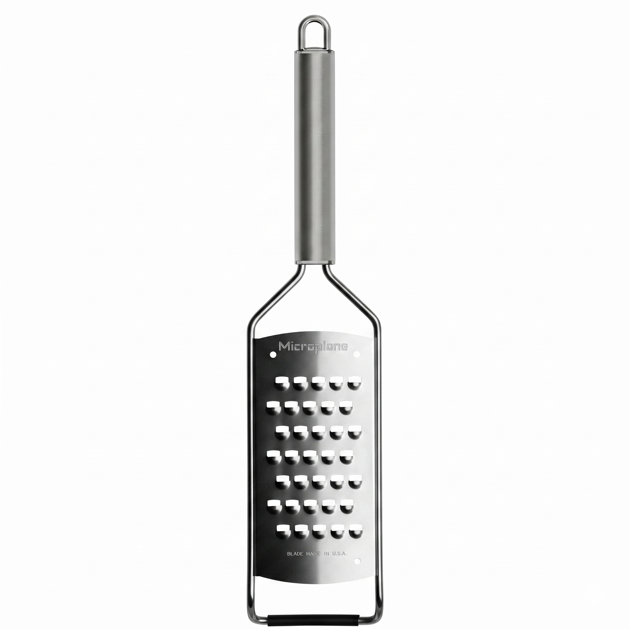 Microplane Professional Series Kitchen Grater new Extra Coarse for Potato, Zucchini, Carrot, Apple, Cabbage and Cheese with Stainless Steel Blades - Made in USA