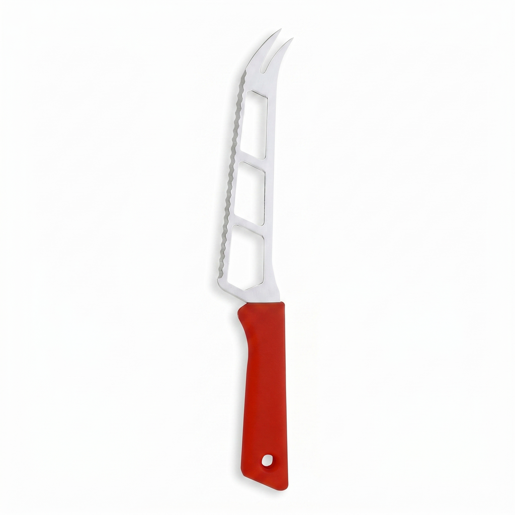 Messermeister Petite Messer 6” Cheese & Tomato Knife, Red - German 1.4116 Stainless Steel & Ergonomic Handle - Lightweight, Rust Resistant & Easy to Maintain