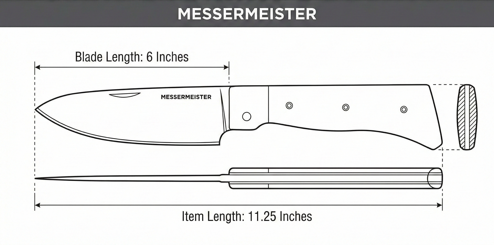 Messermeister Adventure Chef Folding 6” Chef’s Knife - German Steel & Distressed Linen Handle - Rust Resistant & Easy to Maintain
