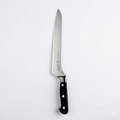 Messermeister Meridian Elite 8” Scalloped Offset Knife - Fine German Steel Alloy Blade - Rust Resistant & Easy to Maintain