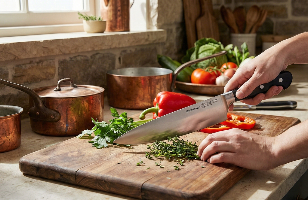 Messermeister Meridian Elite Chef's Knife, 9-Inch