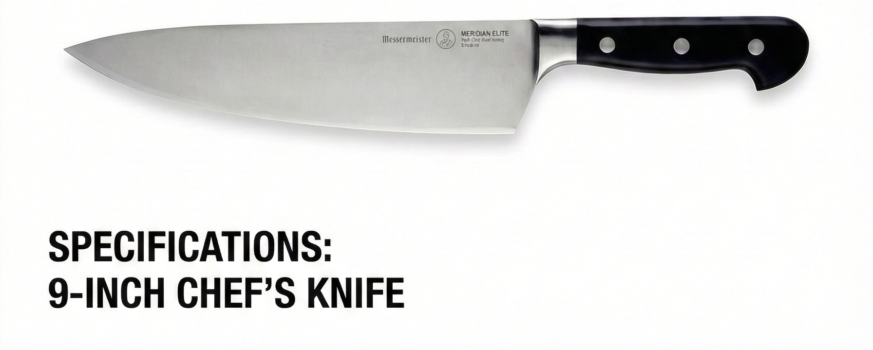 Messermeister Meridian Elite Chef's Knife, 9-Inch