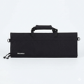 Messermeister Preservation 12-Pocket Knife Luggage, Black - 12 Elasticized, Reinforced Pockets for Culinary Tools - Holds Up to 18” Knife - Made From 100% Recycled Water Bottles