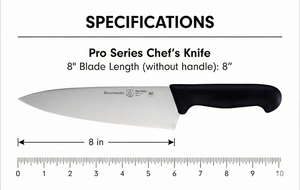 Messermeister Four Seasons Chef's Knife, 8-Inch