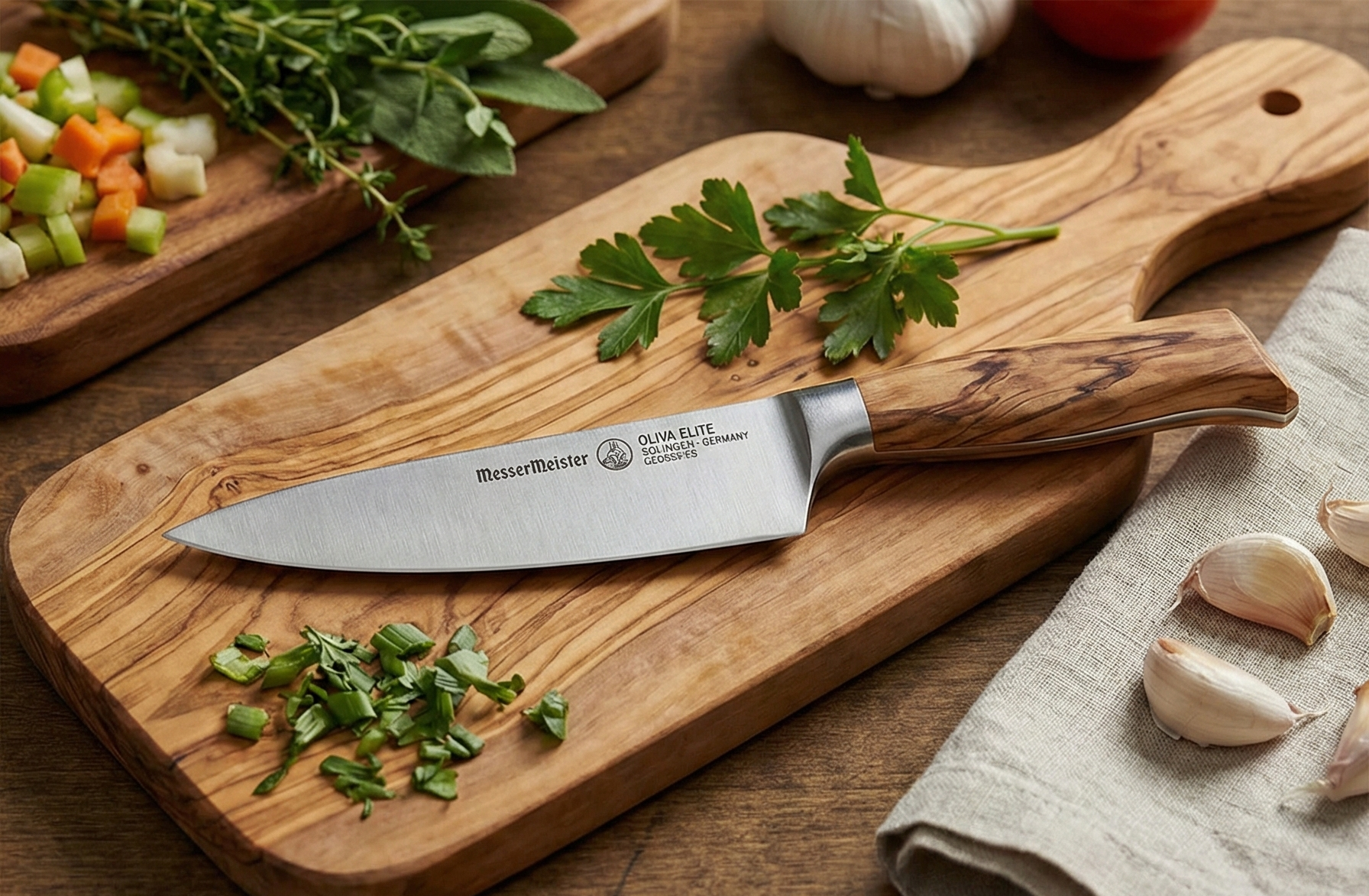 Messermeister Oliva Elite Chef Knife, 6"