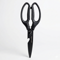 Messermeister 9-Inch Push Button Take-Apart Shears - High-Carbon Stainless Steel & Soft-Grip Handles - Includes Nut Cracker & Bottle Opener