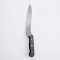 Messermeister Custom 8” Offset Scalloped Knife - X50 German Stainless Steel - Rust Resistant & Easy to Maintain - Made in Solingen, Germany