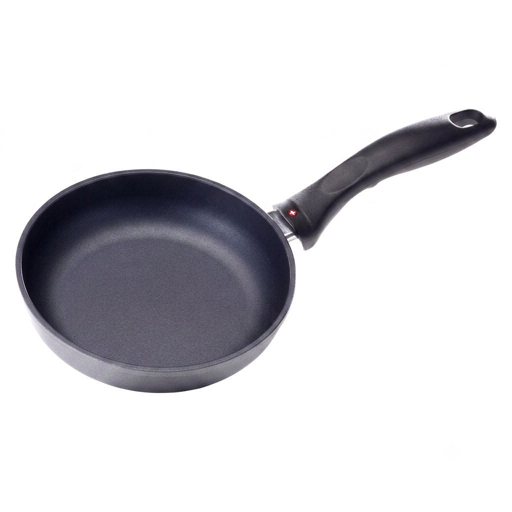 Swiss Diamond 7 Inch Frying Pan Nonstick Diamond Frying Pan, Aluminum Coated Skillet, Dishwasher Safe and Oven Safe Fry Pans with Ergonomic Handle, Grey