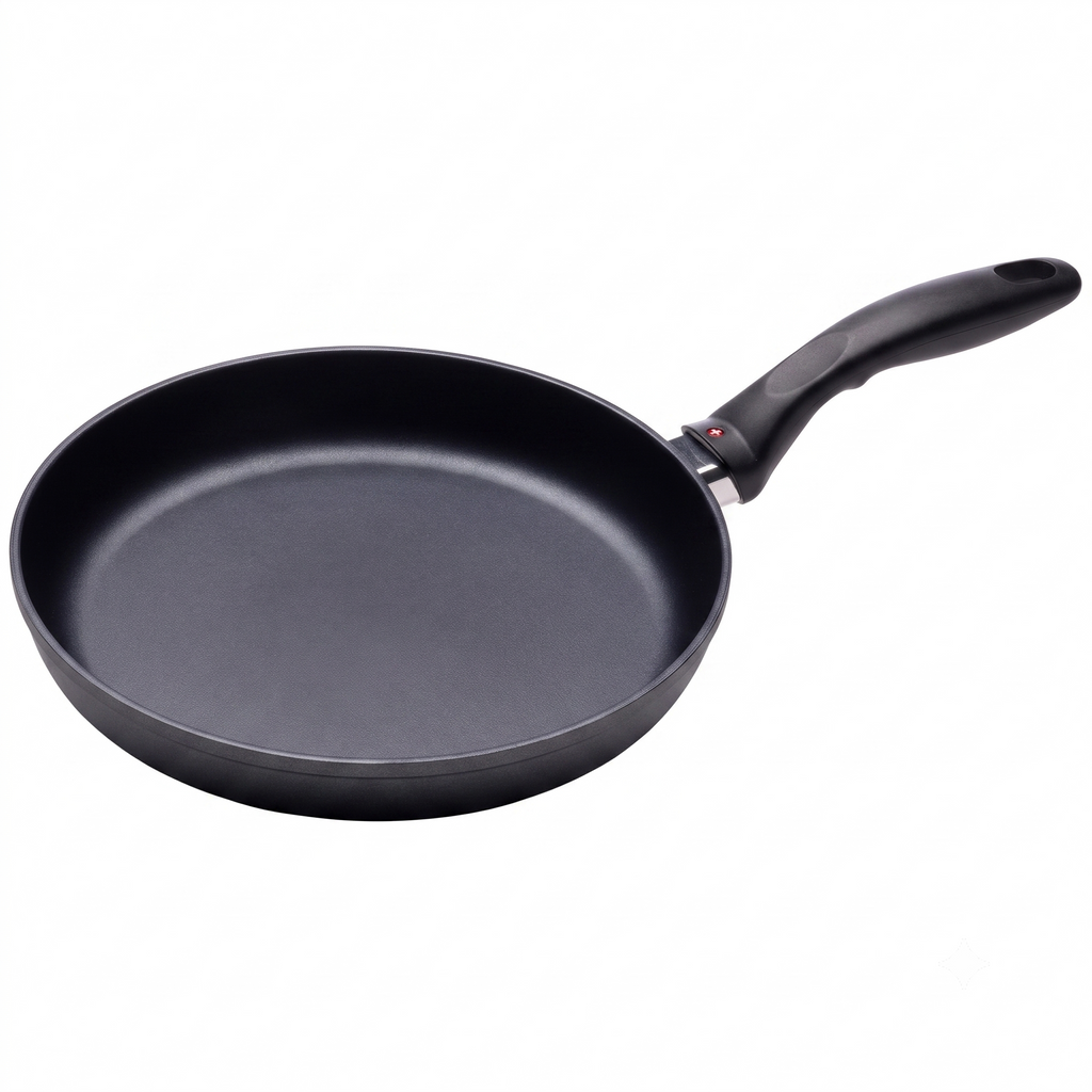 Swiss Diamond 10.25 Inch Frying Pan Nonstick Diamond Frying Pan, Aluminum Coated Skillet, Dishwasher Safe and Oven Safe Fry Pans with Ergonomic Handle, Grey
