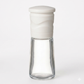 Kyocera CM-15N-WH Mill, 3.4 fl oz (90 ml), Ceramic, Salt & Pepper, Crystal Salt, Rock Salt, Pepper, Spices, Japanese Pepper, Seasoning Container, Coarseness Adjustment, Decomposition Cleaning, White