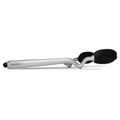Dreamfarm Clongs Grippy Silicone & Stainless Steel Kitchen Cooking Tongs with Click-Lock Open & Close - 9" Black