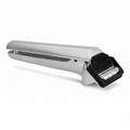 Dreamfarm Garject 2-In-1 Garlic Peeler, Garlic Press & Mincer with Garlic Peel Ejector, Chrome-Plated Zinc - Black