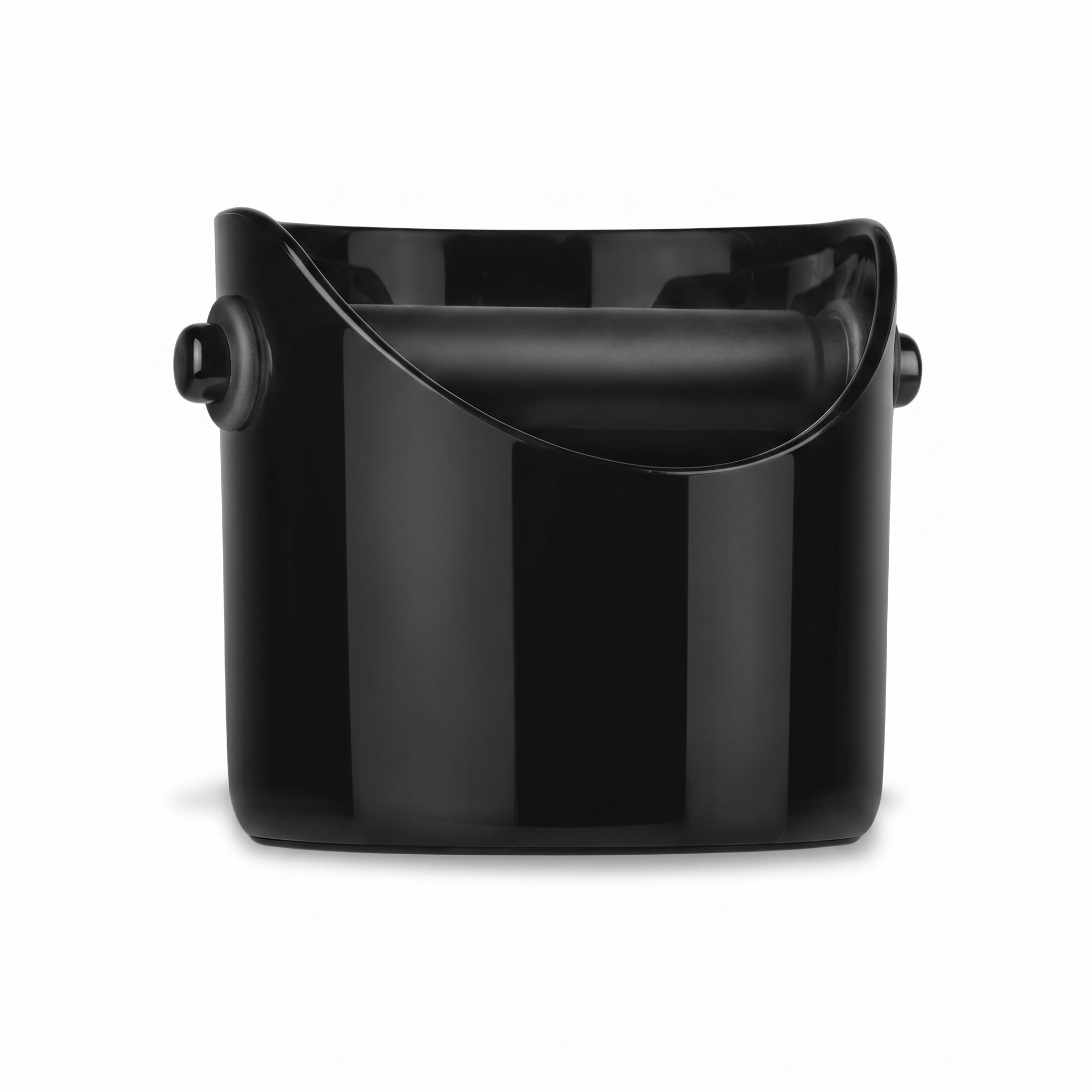 Dreamfarm Big Grindenstèin Sturdy, Compact, Modern Space-Saving Espresso Coffee Grind Knock Box -Black