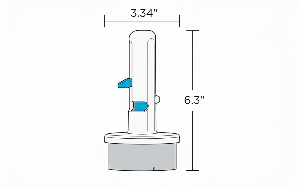 Dreamfarm Icepo Easy One-Handed Ice Cream Sandwich Scooper for Ice Cream Scoops, Gelato Scoops, Sorbet Scoops - White