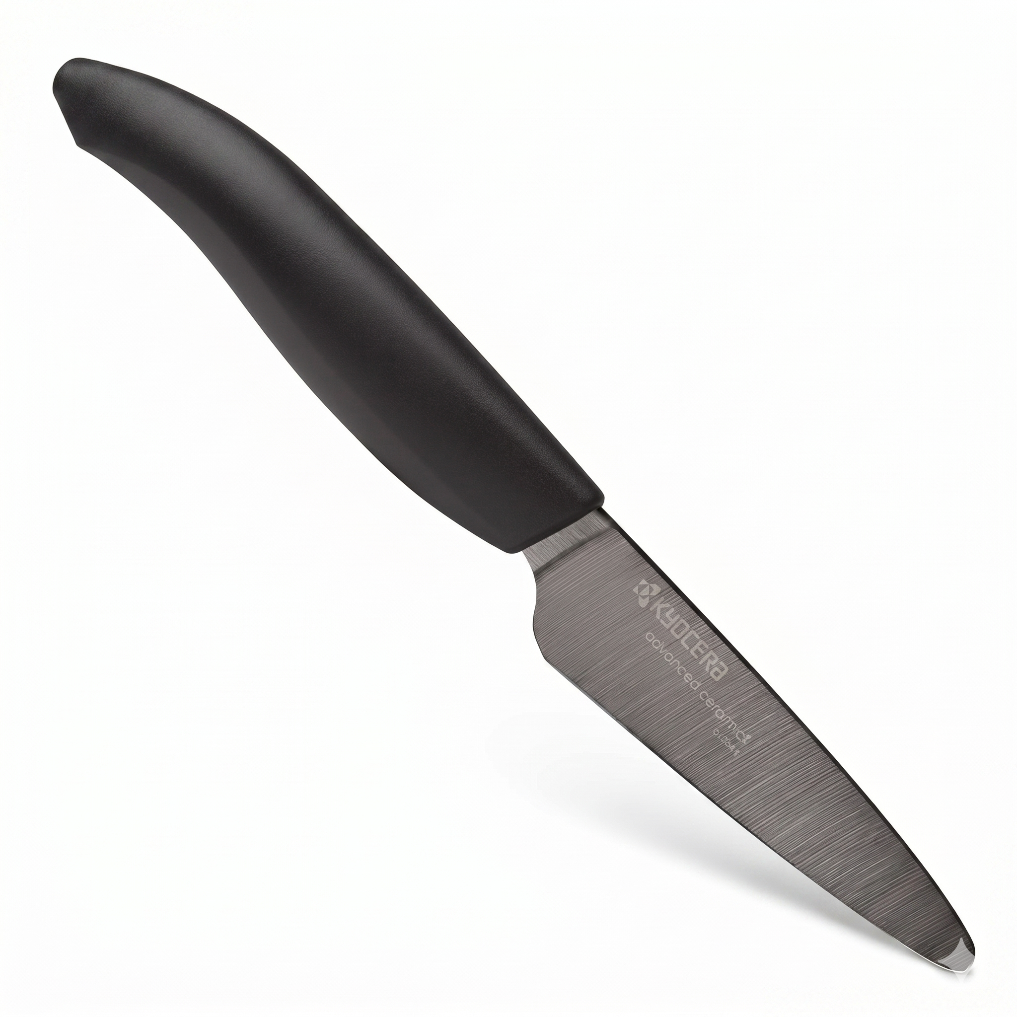 Kyocera Advanced Ceramic Revolution Series 3-inch Paring Knife, Black Blade