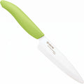 Kyocera Revolution 4-1/2-inch Utility Ceramic Knife, Green Handle, White Blade