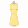 Cole & Mason Kenton Salt and Pepper Mill - Manual Refillable Grinder with Adjustable Ceramic Mechanism - Dining Accessory for Seasoning - Kitchen Tool for Everyday Use - 6 Inch, Turmeric