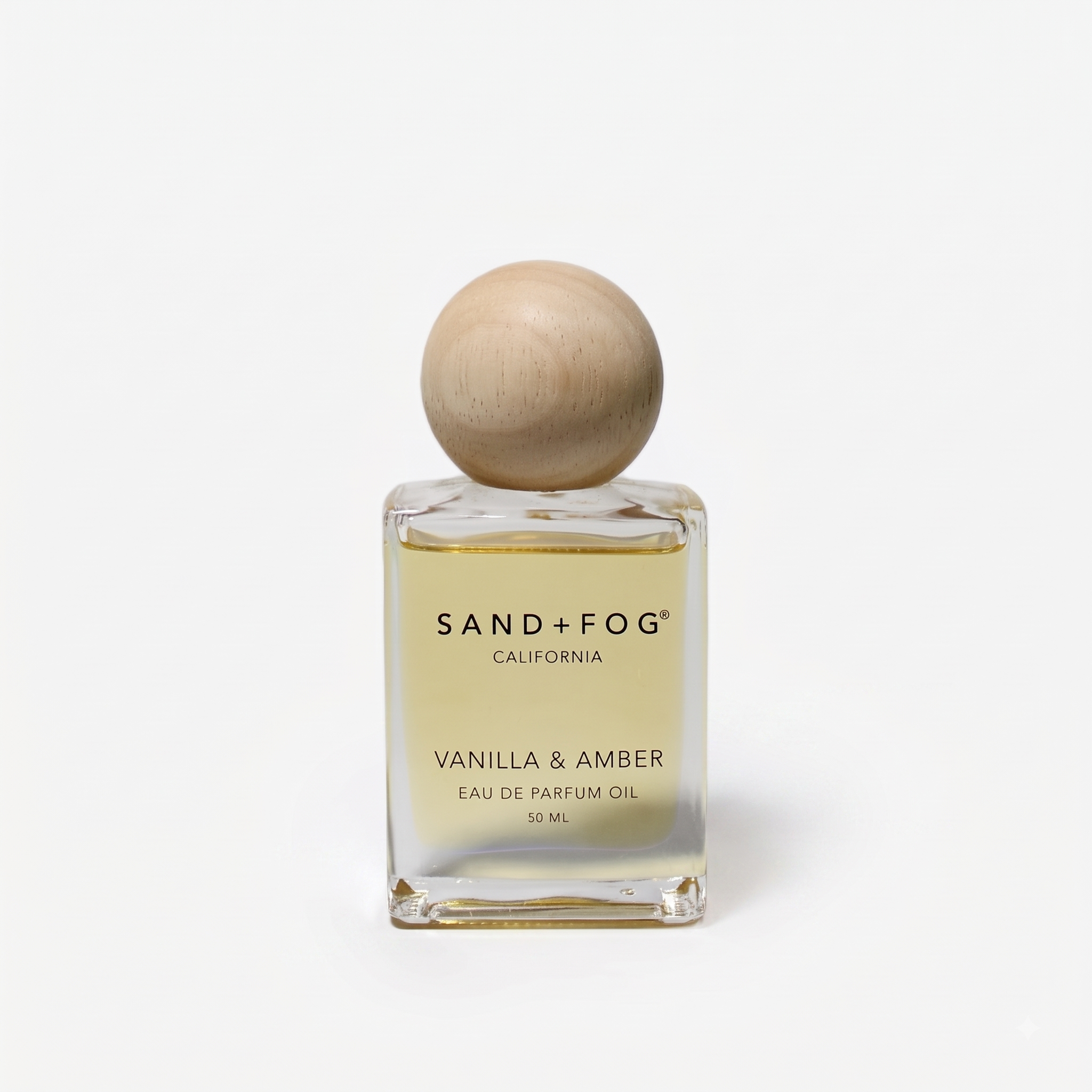 Sand + Fog Vanilla and Amber Perfume Oil, 1.7 fl oz, Roll-on Applicator