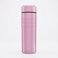 Kyocera Travel Mug with Twist Top, 17oz, Cotton Candy Pink