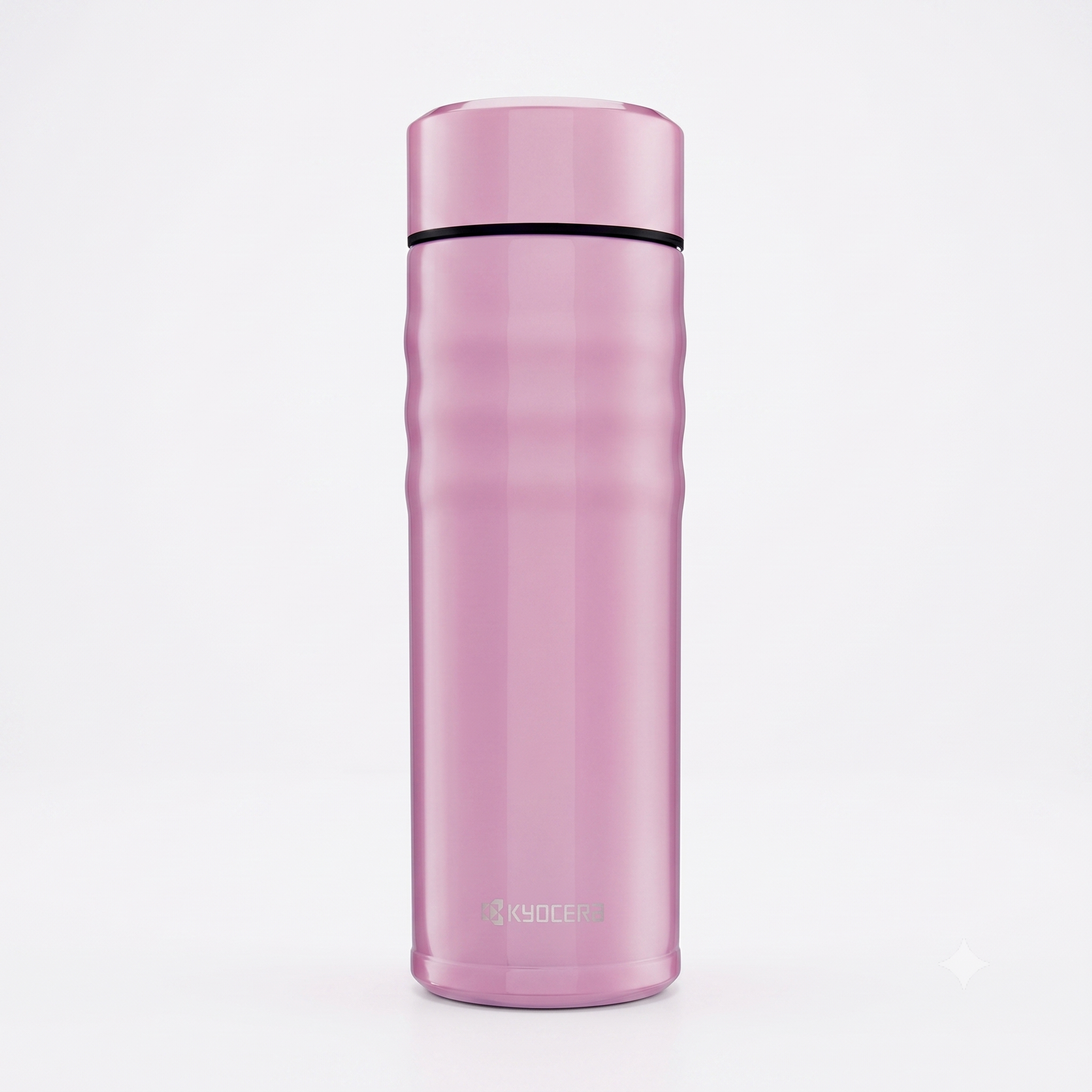Kyocera Travel Mug with Twist Top, 17oz, Cotton Candy Pink