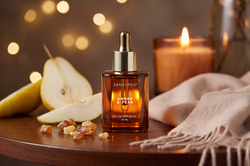 Amber & Pear 50 ml Perfume Oil Dropper