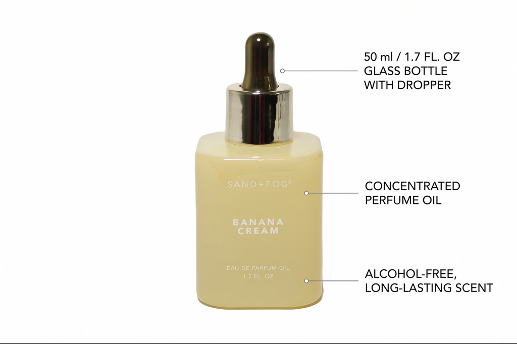 Banana Cream 50 ml Perfume Oil Dropper