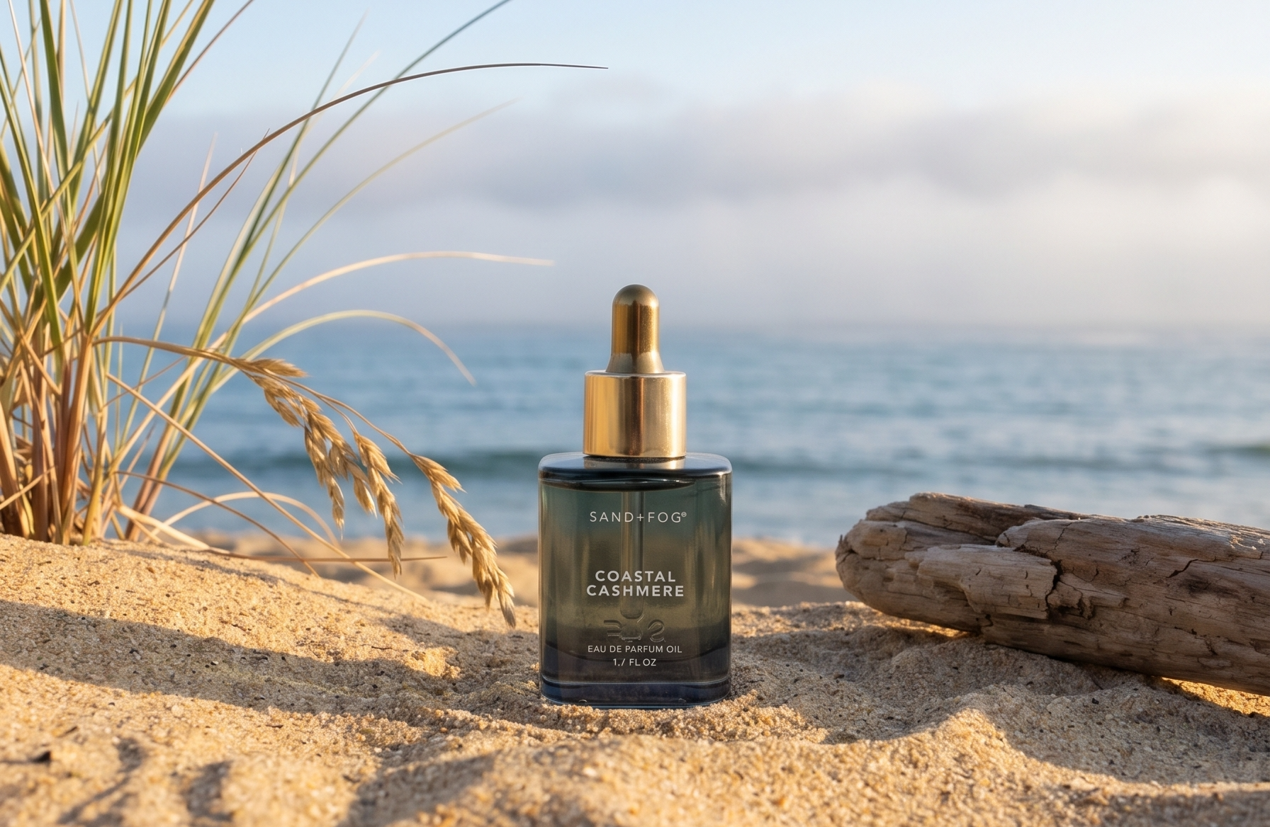 Sand + Fog Coastal Cashmere Eau de Parfum Oil, 1.7 fl oz