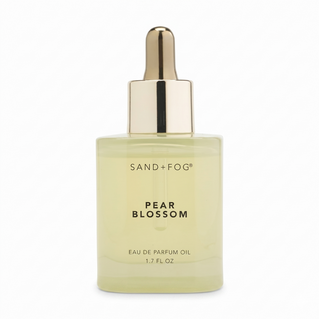Sand + Fog Pear Blossom Eau de Parfum Dropper Oil for Women, 50 ml, 1.69 FL OZ Unboxed