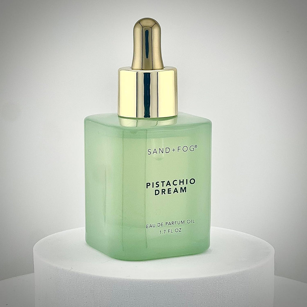 Sand + Fog Pistachio Dream Eau de Parfum Oil, 1.7oz 50 ml, Dropper Bottle