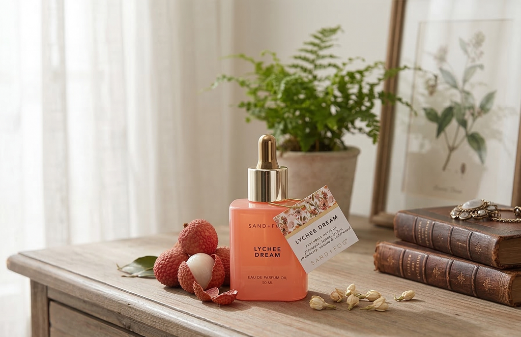 Sand + Fog Lychee Dream Eau de Parfum Oil, 1.7OZ