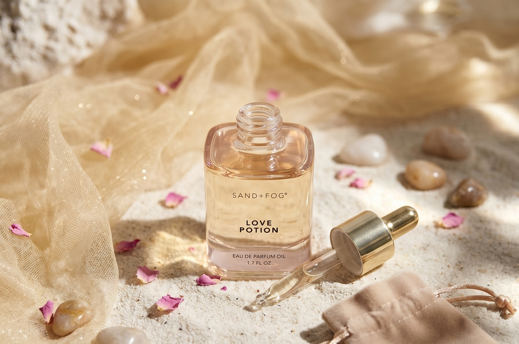 Sand + Fog Love Potion Eau De Parfum Oil, 1.7 Fl Oz, Dropper Bottle